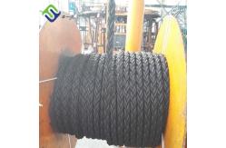 China 32mm Nylon Mooring Rope White 8 Strand Marine Dock Rope 220m Coil supplier