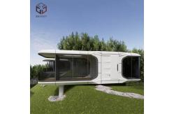 China Fireproof Capsule Prefabricated Glamping Pods Homes 29.6m2 supplier