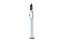China Face Recognition Soap Dispenser Stand Electronic Forehead Thermometer supplier