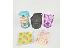China Flexible Plastic Spout Pouch Liquid Doypack For Tomato Sauce / Cosmetic supplier