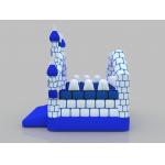 Snow Themed Inflatable Castle House 8m  Bouncy Castle Rental For Kids' Playground