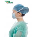 Protective Breathing Face Shield 3 Ply Facemask Custom 3 Layer Tie On Face Mask for sale