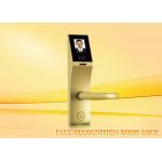 3 inch Touch Screen  stainless steel face recognition door lock with mechanical key for sale