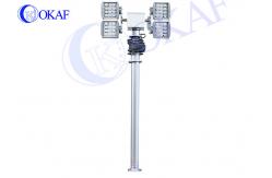 China Alloy 6063B 3.5M Pneumatic Telescopic Pole Vehicle Mounted supplier