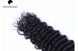 China Grade 7A Unprocessed Peruvian Human Hair Deep Wave Hair Weft For Women supplier