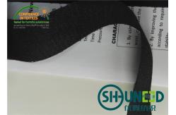 China Double Dot Coating Elastic Waistband Lining And Interlining with Plain Weave supplier
