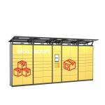 Accept Customized Smart Parcel Locker Intelligent Parcel Locker In Multi Language for sale