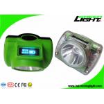 Portable Coal Mining Headlamp 13000 LUX Rechargeable Mining Cap Lamps With OLED Screen  Magnetic USB Chargigng for sale