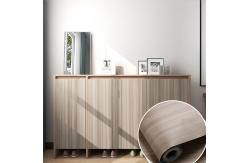 China Moisture Proof Faux Wood Grain Wallpaper 100m Peel And Stick Removable Wallpaper supplier