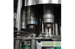 China Fully Automatic Bottled Tea Filling Machine , 3in1 Capping Machine supplier