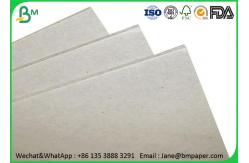 China 0.5mm - 4mm Grey Paper Board , Laminated Cardboard Sheets For Book Binding supplier