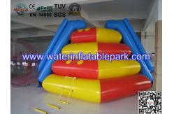 China Large Inflatable Climbing Water Slide , Durable Water Park Games For Adults supplier