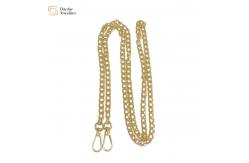 China Crossbody / Handbag Replacement Wallet Chain Strap With Metal Buckles supplier
