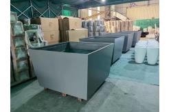 China Customized Fiberglass Flower Pots Oem / Odm For Home Decor supplier