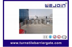 China Intelligent flap barrier with anti-reversing passing Flap  Barrier, manufacture of China supplier