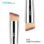 ODM Synthetic Hair Copper Ferrule Soft Kabuki Brush for sale