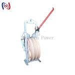 Galvanized Conductor Stringing Blocks Large Diameter For Construction for sale