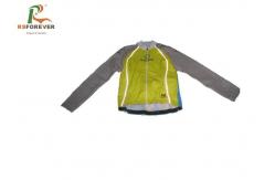 China Windproof Winter Printed Cycling Jerseys With Reflective Strip Mens Jacket supplier