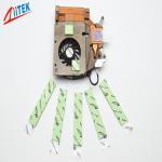 4.0W/Mk Ultra Soft Low Resistance Thermal Gap Pad TIF100-40-07E Light Green 5.5 MHz Dielectric Constant for sale