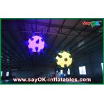 Indoor Giant Ceiling Inflatable Lighting Decoration Led Ball for sale