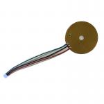 Yellow/Black Color Customized Pi Film Heater With Copper Core Components for sale