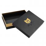 2 Pieces Rigid Paperboard Lid And Base Box With Matt Lamination And Sponge Liner for sale