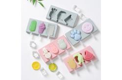 China OEM ODM Supported Pink Blue 3D Silicone Soap Molds supplier