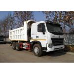 HOWO Used Commercial Dump Trucks , Used Construction Trucks 6*4 Drive Mode for sale