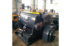 China Fast Corrugated Box Making Machine Manual Creasing And Die Cutting supplier
