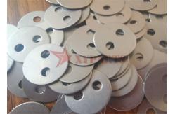 China 2 Holes Lacing Washers With Lacing Hangers For Insulation Application supplier
