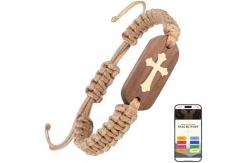 China Customized Christian Daily Bible Verse Bracelet Yappy Bracelet Recycled Materials supplier