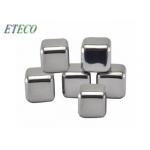 Environmentally Friendly Reusable Metal Ice Cubes For Whiskey Non Toxic