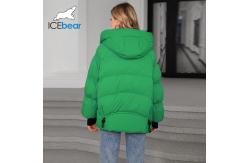 China Short Length Thickened Down / Cotton Jacket Trendy Loose Style With Down Filling supplier