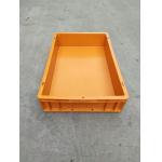 Virgin PP Or PE Euro Stacking Containers  /  Large Plastic Storage Boxes 600*400 mm Standard Size for sale