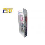 Waterproof Foldable Side Wing Display , Custom Cardboard Display Stands With 3 Layers