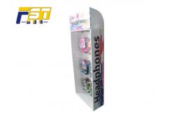 China Waterproof Foldable Side Wing Display , Custom Cardboard Display Stands With 3 Layers supplier
