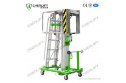China 125kg Load 3.2m Lifting Height Hand Winch Elevating Work Platform supplier