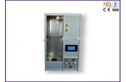 China Automatic Vertical Fire Testing Equipment , Flammability Burning Testing Machine UL 1666 supplier