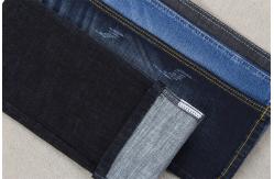 China 10Oz Denim Fabric With Crosshatch Slub Sulfur Black Jeans Material Stretch Textiles supplier