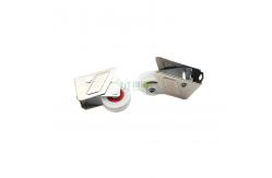 China Smooth Operation Iron Shell Aluminium Sliding Window Rollers with Nylon Bearing supplier