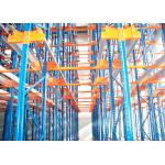 Industrial Powder Coating Heavy Duty Radio Shuttle Racking System 1500kg/Layer for sale