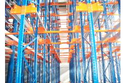 China Industrial Powder Coating Heavy Duty Radio Shuttle Racking System 1500kg/Layer supplier