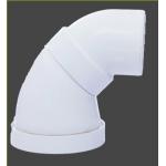 WC Pan Cistern Pipe 45 Degree Toilet Pan Connector 4in Flexible Toilet Waste Connector for sale