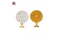 China Round Shape Pi Thin Film Flexible electric heater supplier