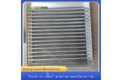 China Septic Tank Trash Rack Customized Steel Grating Q235 Q355 supplier