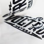 Custom 3D Logos Embossed Soft Silicone Heat Transfer Label For Clothing Use