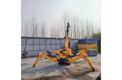 China Hydraulic Telescopic Boom Diesel Engine Spider Crawler Crane 3T 5T 8T supplier