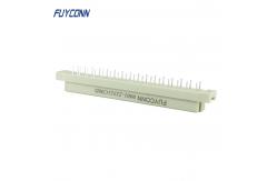 China 2.54mm Pitch Connector Female DIN41612 Eurocard Connector With Vertical Terminal supplier