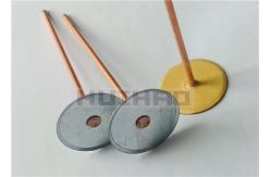 China 12 Gauge Capacitor Discharge Cup Head Weld Pins With Paper Insulating Washers supplier