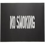 Public Place No Smoking Stencil No Smoking Sign Plastic Letter Stencil Customized for sale